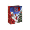 Picture of CHRISTMAS SANTA WITH TREE  GIFT BAGS